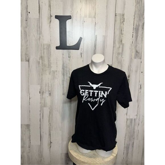 Getting rowdy tshirt woman’s size large - Picture 1 of 6